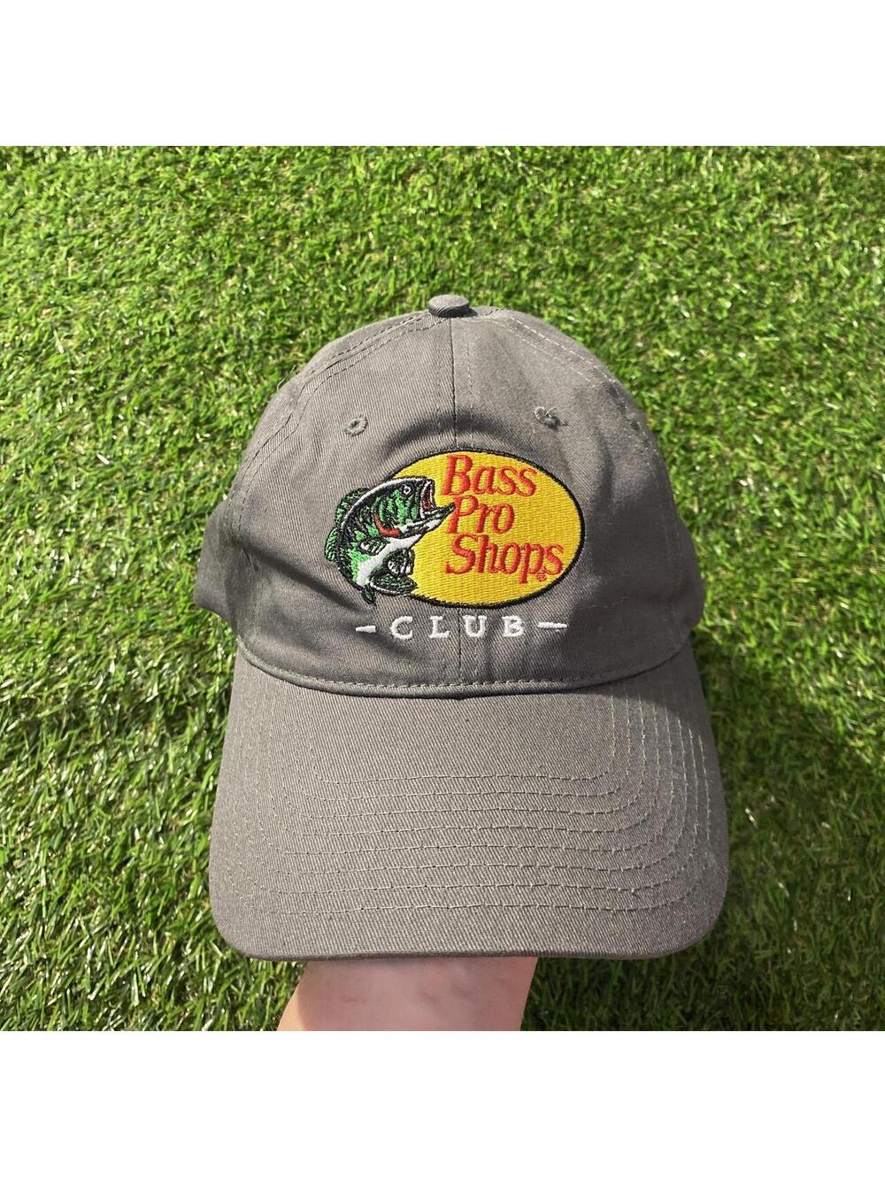 Bass Pro Shops grey baseball cap